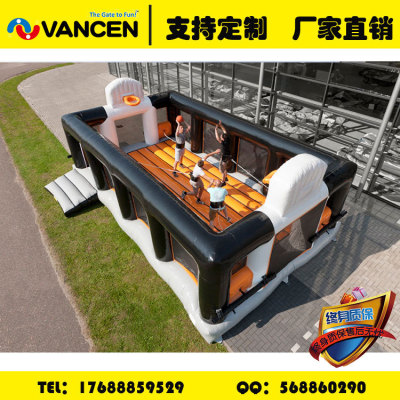 Gaolan anti-collision inflatable basketball court children's entertainment adult sports competition factory wholesale 