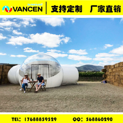 Special inflatable bubble house transparent tent outdoor crystal palace tent camping