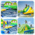 Clearance equipment Manufacturers direct environmental protection thickening inflatable Water crossing outdoor children's Water Park amusement equipment