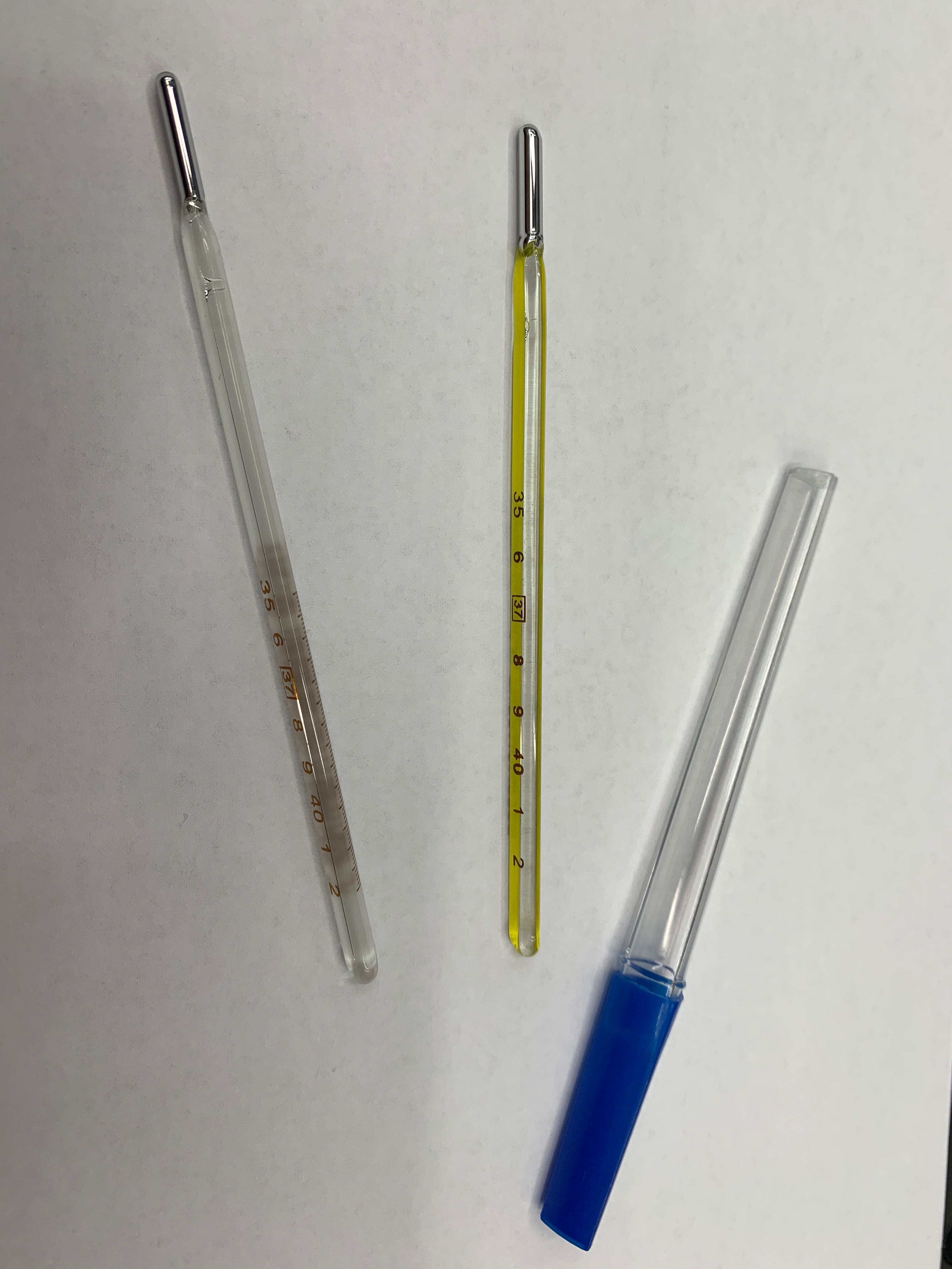 专供出口 玻璃体温计小号口表 家用温度计 温度计 水银温度计