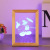Spot 3D night light acrylic visual picture frame lamp tricolor plug creative bedroom study gift articles LED