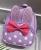 PU wave point rabbit backpack parent-child backpack children's backpack cartoon bag girl bag