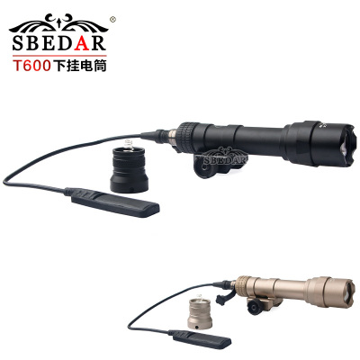 Outdoor sight under LED tactical flashlight