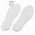 3mm Black Latex Activated Carbon White Cotton Perforated Breathable Insole Anti-Odor Sweat-Absorbing Men and Women Cutting Insole