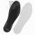 3mm Black Latex Activated Carbon White Cotton Perforated Breathable Insole Anti-Odor Sweat-Absorbing Men and Women Cutting Insole
