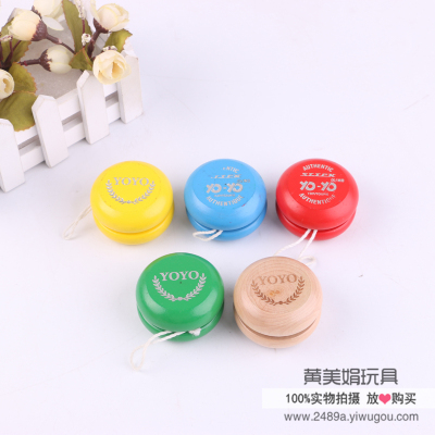 Manufacturers sell children's wooden yo-yos/YOYO yo-yo creative toys in wholesale and direct sales