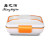 Female office worker large capacity portable electric lunch box