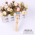 Six-hole piccolo wooden cartoon flute wooden children's clarinet playing musical instrument infant educational toy