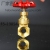Brass locking stop valve