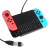 DOBE Nintendo Switch Joy-Con wired keyboard NS chat keyboard grip dock