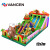 Bouncy castle guangzhou custom export PVC outdoor children's inflatable castle park toy bouncer