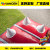 Custom export PVC outdoor children sports shark theme inflatable castle slide lawn inflatable trampoline