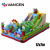 Factory direct bear big bald strong large inflatable castle slide naughty castle children's paradise amusement equipment