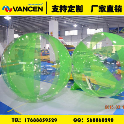Custom export PVC outdoor inflatable Walking ball Transparent Water Sports Children's Toy Water Ball