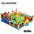 2018 new outdoor lawn children's inflatable castle children's amusement project traffic town customized