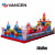 New page big inflatable castle naughty castle children's playground amusement equipment outdoor air mattress trampoline