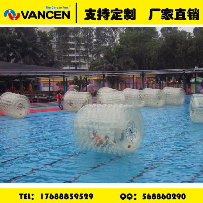 Customized outlet water roller inflatable roller ball water children's toy PVC walker water ball