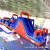 Large parent-child activity equipment land chi yong dachong guan chuanguan naughty castle inflatable obstacle contest 