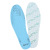 Blue Latex Printing Cotton Perforated Sweat-Absorbent Insole Breathable Cutting Insole