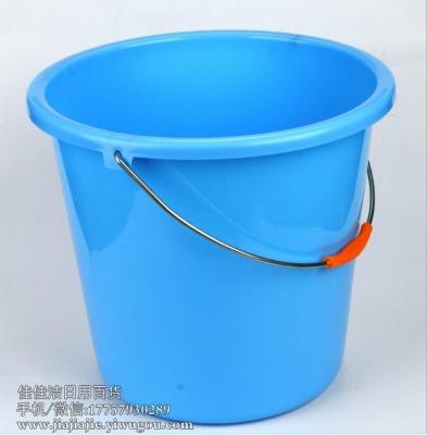 Thickened Drop-Resistant Red Barrel Large Capacity Portable Plastic Bucket Laundry Foot Bath Barrel Car Wash Fishing Bucket Household Water Bucket