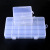 24 case detachable PP storage box transparent storage box jewelry box free assembly