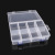 Large 8-case detachable PP storage and finishing box transparent plastic box head ornament fishing gear accessory box