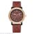 New style leisure overbearing embossed business men's belt watch