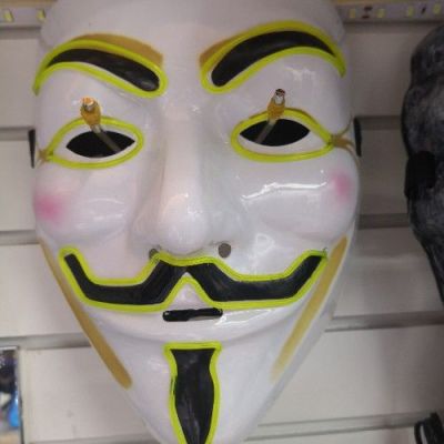 Russian Mask Luminous Mask Luminescent Light Mask Party Mask