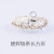 Welding Chain Rectangular Empty Shell Surrounding Border Rhinestone Chain Empty Shell round Electroplated Copper Gold Copper Silver Hand Sewing Series