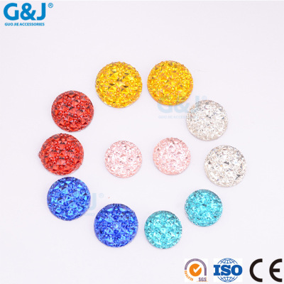 Resin Drill Starry Sky Rough-Picked FV round Satellite DIY Shoes and Hats Ornament Accessories Punch