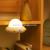 Flying saucer human sensor lamp  remote control intelligent lamp USB charging creative bedroom small night light