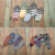 Socks spring and summer socks men's ship socks manufacturer wholesale retro star national wind spell color shallow male 