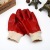 PVC Red Oil-Resistant Screw Type Gloves Cotton Wool Dipped Oil-Resistant Wear-Resistant Acid and Alkali-Resistant Full Hanging Labor Protection Gloves Factory Wholesale