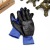 13-Pin Nitrile Dipped Zebra Pattern Labor Protection Gloves Breathable Oil-Proof Puncture-Resistant Safety Protective Gloves Manufacturer