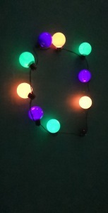INFANTA JEWELRY LIGHT up Christmas necklace bulbs