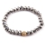 INFANTA JEWELRY Fashion 8mm Crystal Glass Beads Cubic Zircon Ball Women Bracelet
