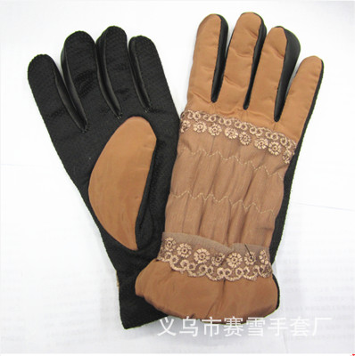 Ladies leisure warm anti-skid rainproof bicycle motorcycle gloves ground stall goods run quantity gift labor insurance wholesale