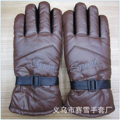 Men's leisure warm anti-skid rainproof bicycle motorcycle gloves ground stall goods run quantity gift labor insurance wholesale