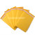 Golden Yellow Kraft Paper Bubble Pack Shockproof Foam Bag Post Envelope Bag Express Envelope Bubble Bag 15*21+4