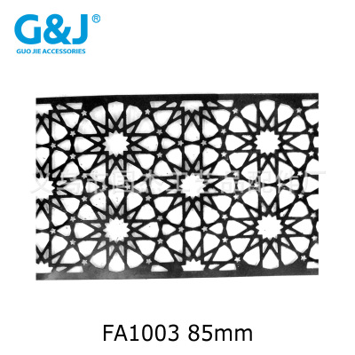 FA1003 art nouveau style paper towel shelf iron decorative box metal lace decorative stamping die