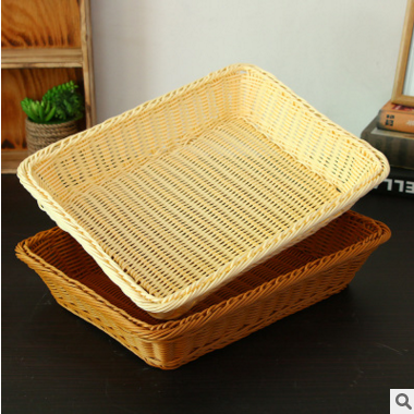 Natural wicker hand-woven fruit and vegetable admiration basket sundry basket storage basket crafts