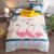 Cartoon Set Brushed Four-Piece Quilt Bedding