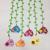 Non-woven hanging decoration environment decoration classroom corridor decorated smiling flower sailing bee