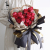 Flower clothes waterproof two-color European elegant light luxury paper is the flower  rose flower wrapping paper gold 