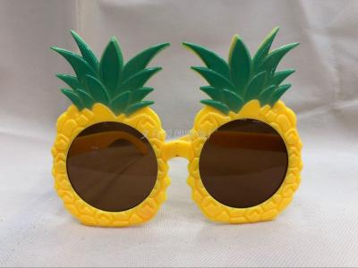 Pineapple glasses party fun ball glasses beach summer style photo supplies Hawaii party