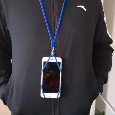 Mobile phone universal sleeve with rope card slot