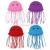 Kindergarten non-woven DIY teaching AIDS cartoon jellyfish