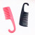 New hot daily necessities hairdressing comb portable plastic comb hook handle utility comb
