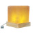 Crystal Salt Light Led Square Wooden Base Creative Voice Control Small Night Lamp Bedside Lamp