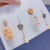 Japanese and Korean creative move asymmetrical tik sound with a small yellow duck earrings lovely heart tassel ear hook